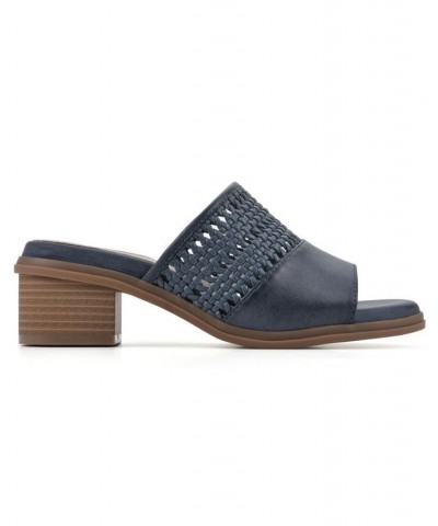 Women's Corley Comfort Sandal Blue $31.60 Shoes