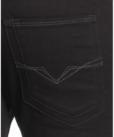 Men's Jailbreak-Wash Skinny Fit Stretch Jeans Black $52.47 Jeans