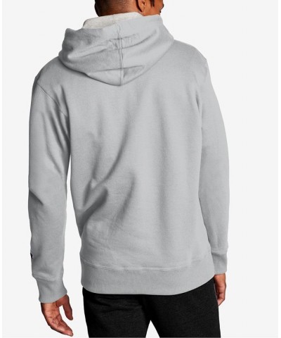 Men's Script Logo Powerblend Hoodie Oxford $24.09 Sweatshirt