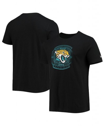 Men's Black Jacksonville Jaguars Stadium T-shirt $17.76 T-Shirts