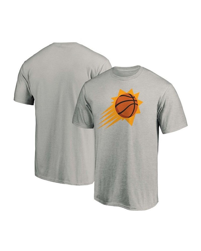 Men's Charcoal Phoenix Suns Primary Team Logo T-shirt $16.42 T-Shirts