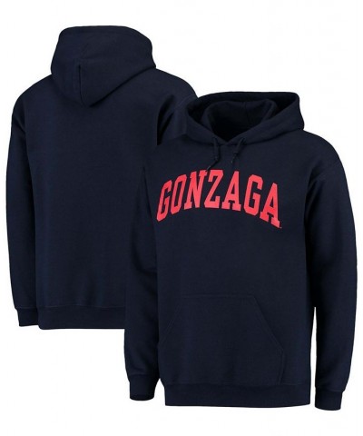 Men's Navy Gonzaga Bulldogs Basic Arch Pullover Hoodie $19.07 Sweatshirt