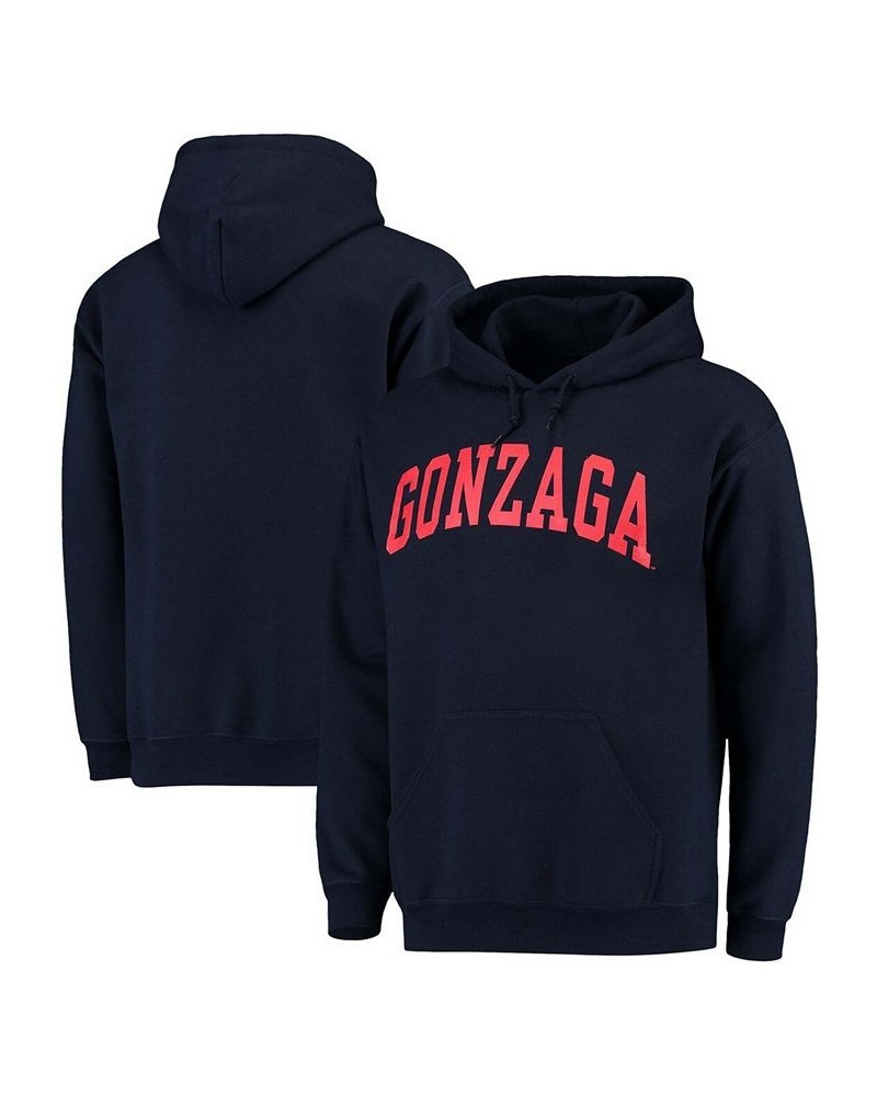 Men's Navy Gonzaga Bulldogs Basic Arch Pullover Hoodie $19.07 Sweatshirt