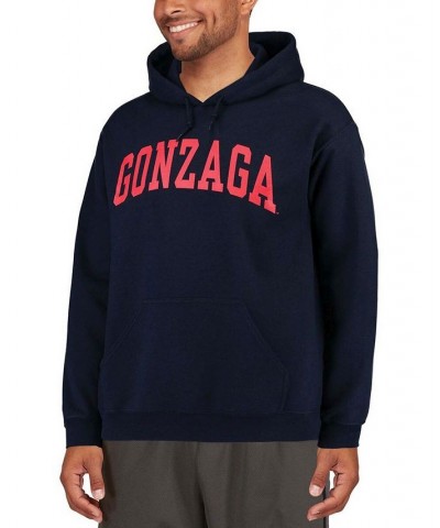 Men's Navy Gonzaga Bulldogs Basic Arch Pullover Hoodie $19.07 Sweatshirt