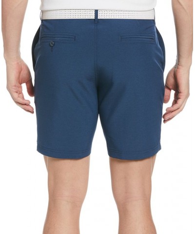 Men's Flat Front Cross Over 8" Golf Shorts Insignia Blue $20.46 Shorts