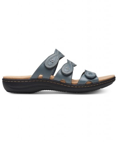 Women's Laurieann Ayla Slip-On Strappy Sandals Gray $41.60 Shoes