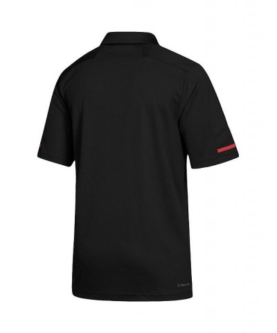 Men's Black Chicago Blackhawks Game Day Climalite Polo Shirt $41.40 Polo Shirts