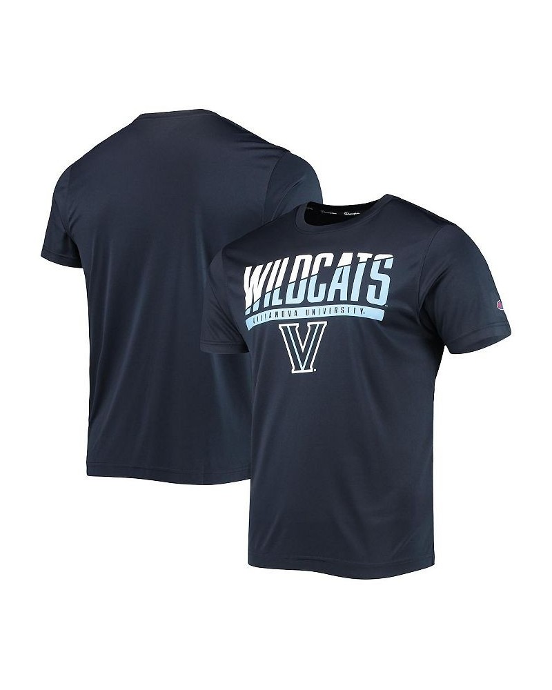 Men's Navy Villanova Wildcats Wordmark Slash T-shirt $16.00 T-Shirts