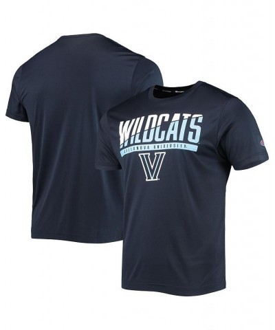 Men's Navy Villanova Wildcats Wordmark Slash T-shirt $16.00 T-Shirts