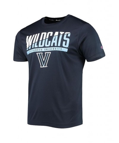 Men's Navy Villanova Wildcats Wordmark Slash T-shirt $16.00 T-Shirts