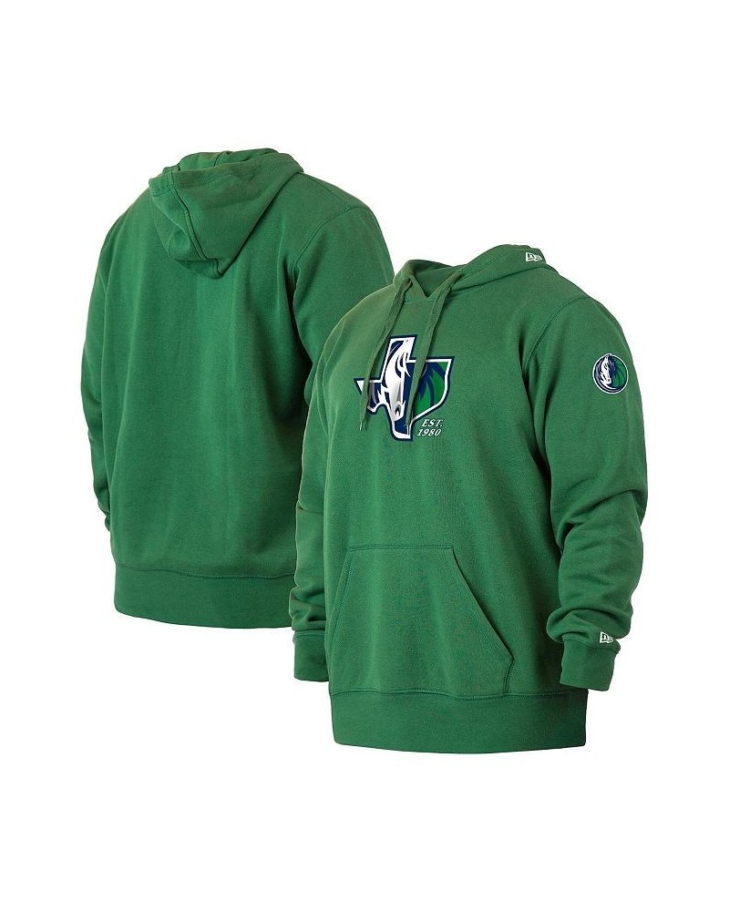 Men's Green Dallas Mavericks 2021/22 City Edition Big and Tall Pullover Hoodie $34.97 Sweatshirt