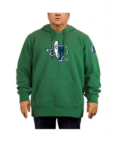 Men's Green Dallas Mavericks 2021/22 City Edition Big and Tall Pullover Hoodie $34.97 Sweatshirt