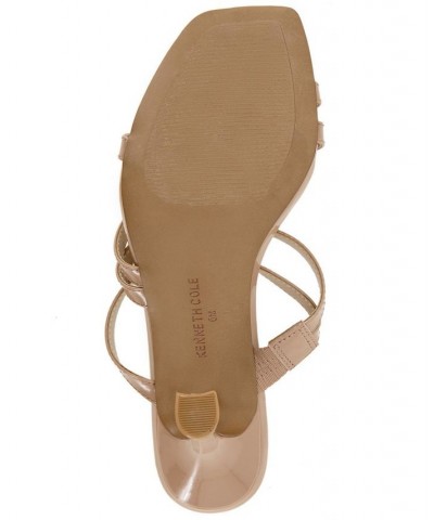 Women's Blanche Barely There Strappy Dress Sandals Tan/Beige $55.47 Shoes