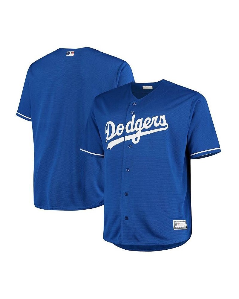 Men's Royal Los Angeles Dodgers Big and Tall Replica Alternate Team Jersey $54.50 Jersey