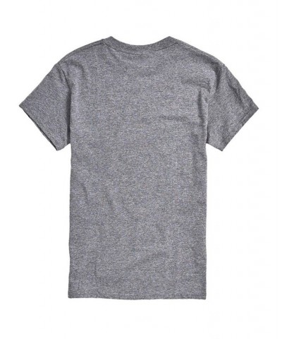 Men's Peanuts Christmas Present Short Sleeve T-shirt Gray $14.00 T-Shirts