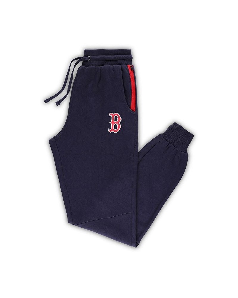 Men's Navy Boston Red Sox Big and Tall Jogger Pants $35.74 Pants