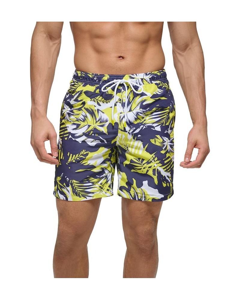 Men's Quick-Dry UPF 50+ Island Camo Swim Trunks PD04 $20.05 Swimsuits