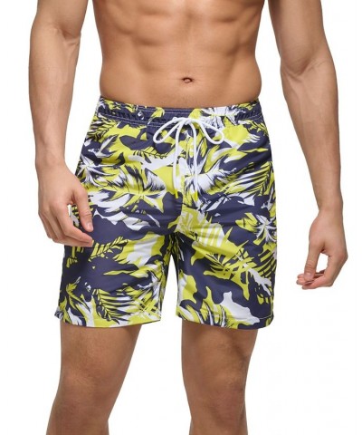 Men's Quick-Dry UPF 50+ Island Camo Swim Trunks PD04 $20.05 Swimsuits