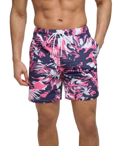 Men's Quick-Dry UPF 50+ Island Camo Swim Trunks PD04 $20.05 Swimsuits