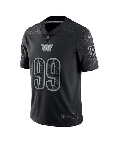 Men's Chase Young Black Washington Commanders RFLCTV Limited Jersey $62.16 Jersey