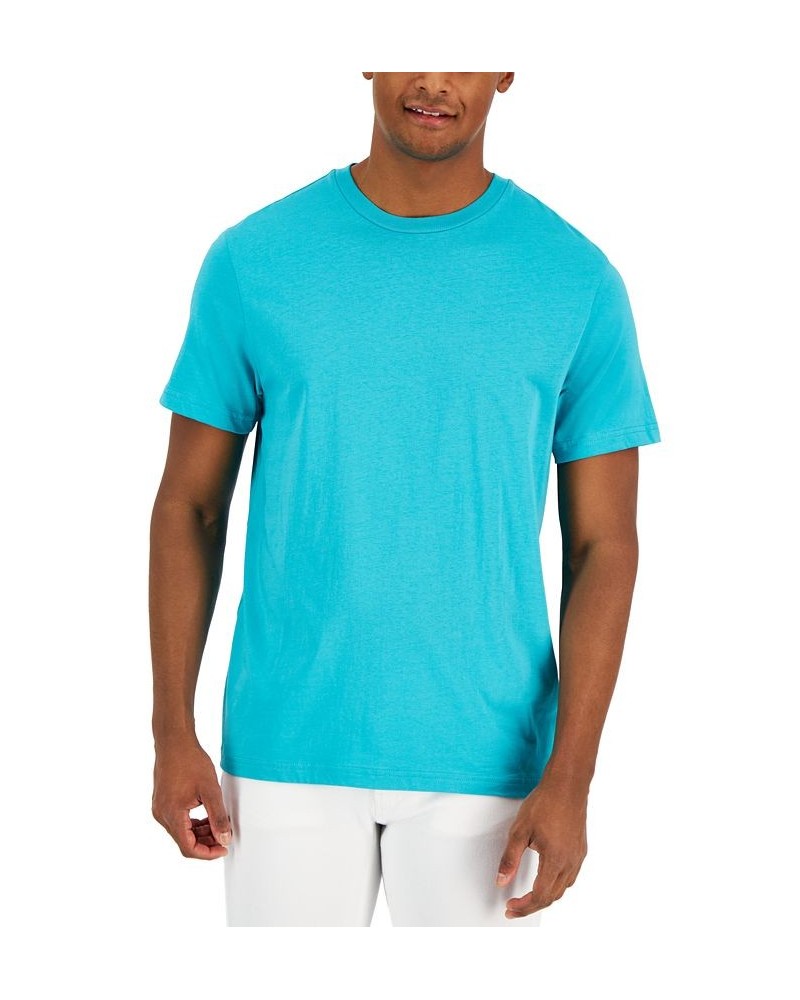 Men's Solid Crewneck T-Shirt PD13 $8.50 T-Shirts