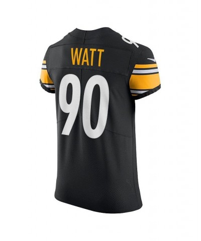 Men's T.J. Watt Black Pittsburgh Steelers Vapor Elite Player Jersey $148.35 Jersey