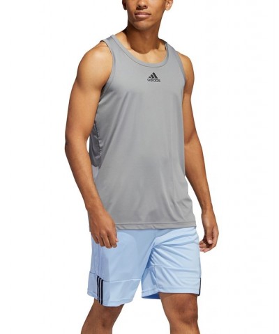 Men's 3G Basketball Tank Top Gray $18.90 T-Shirts