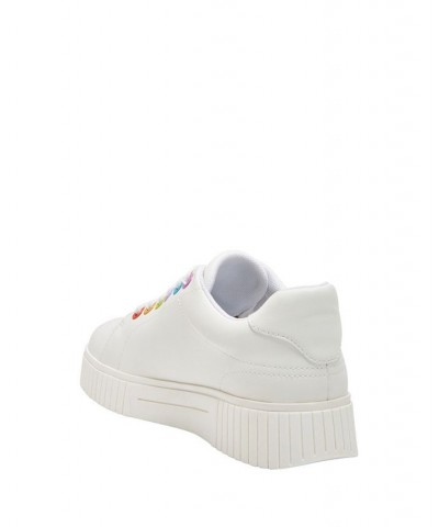 Women's The Skatter Classic Lace-Up Sneakers White $53.46 Shoes