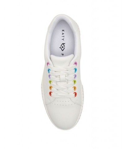 Women's The Skatter Classic Lace-Up Sneakers White $53.46 Shoes