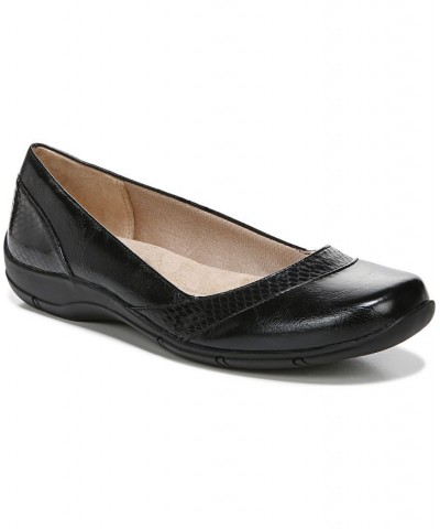 Deja Vu Ballerina Flats Black $37.50 Shoes