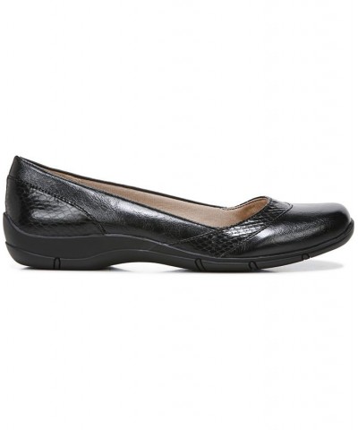 Deja Vu Ballerina Flats Black $37.50 Shoes