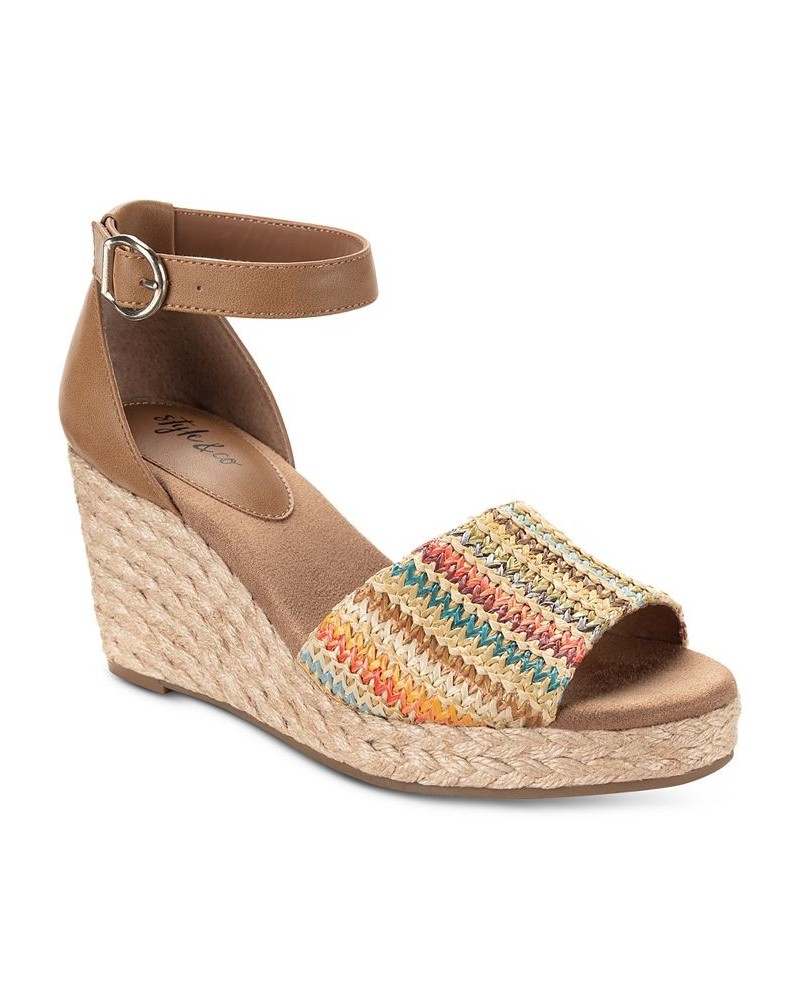 Seleeney Wedge Sandals PD07 $29.89 Shoes