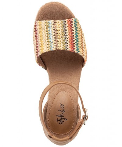 Seleeney Wedge Sandals PD07 $29.89 Shoes