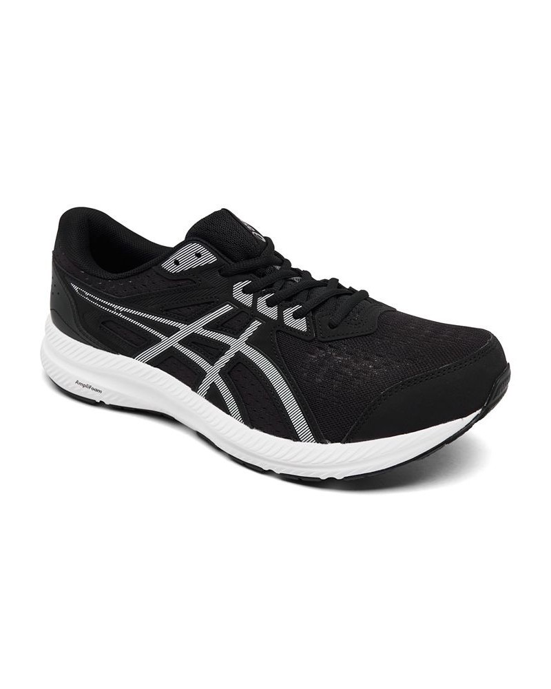 Men's GEL-Contend 8 - Extra Wide Width Running Sneakers Black $28.00 Shoes