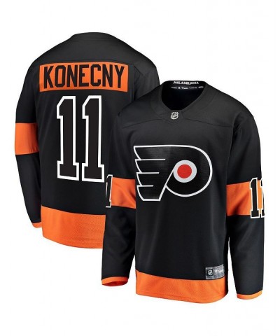 Men's Travis Konecny Black Philadelphia Flyers Alternate Breakaway Player Jersey $75.85 Jersey