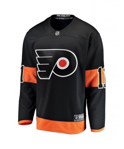 Men's Travis Konecny Black Philadelphia Flyers Alternate Breakaway Player Jersey $75.85 Jersey