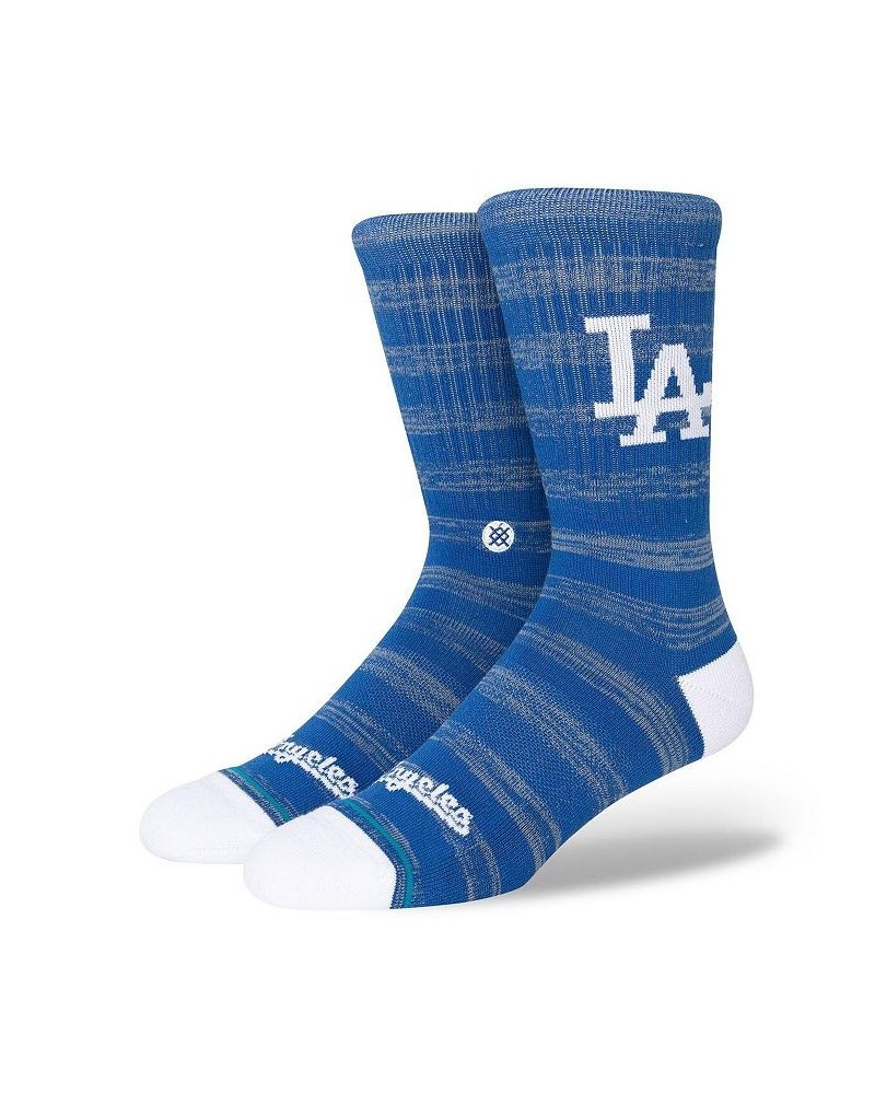 Men's Los Angeles Dodgers Twist Logo Crew Socks $11.34 Socks