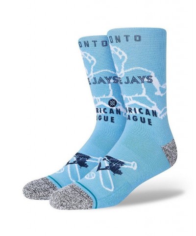 Men's Toronto Blue Jays Hey Batter Crew Socks $12.60 Socks