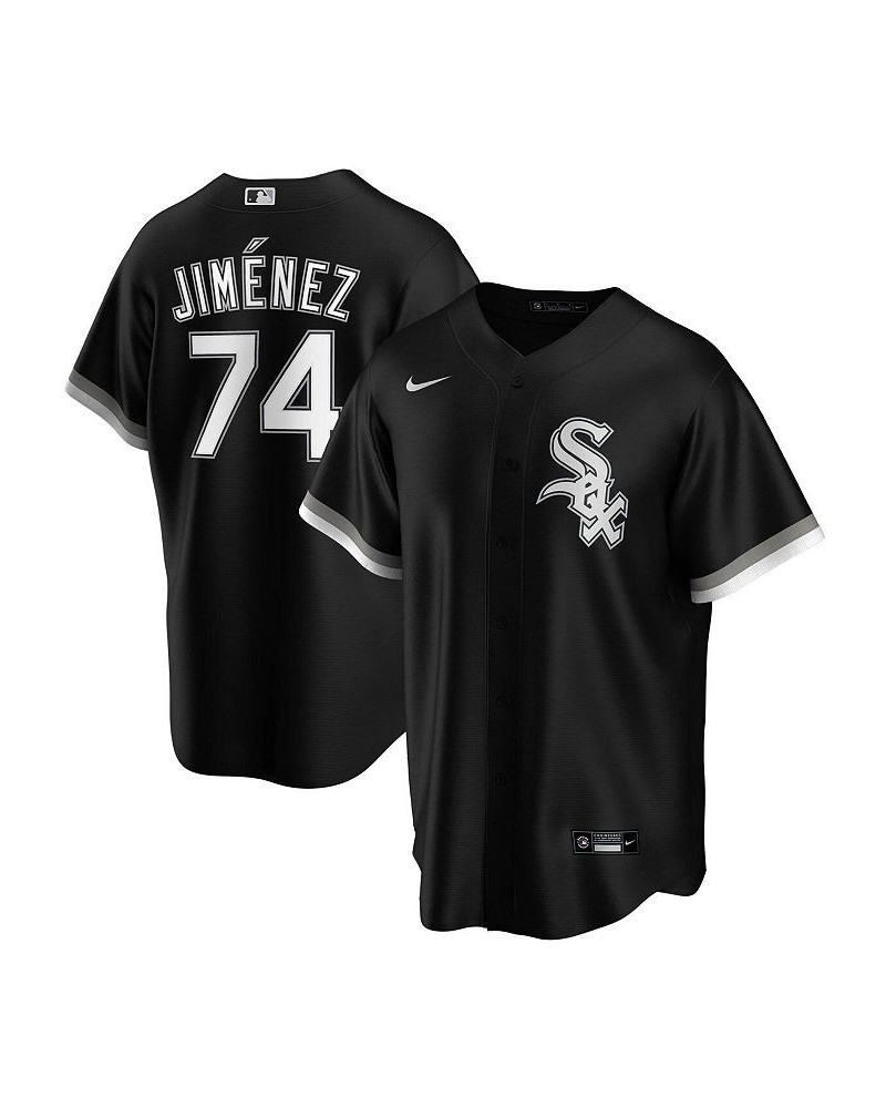 Men's Eloy Jimenez Black Chicago White Sox Alternate Replica Player Name Jersey $60.90 Jersey