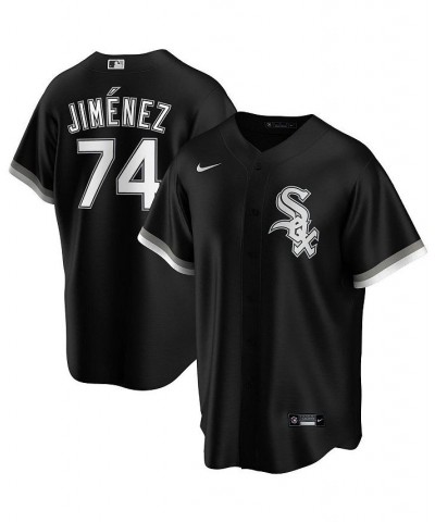 Men's Eloy Jimenez Black Chicago White Sox Alternate Replica Player Name Jersey $60.90 Jersey