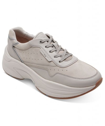 Women's Prowalker Premium Sneakers Gray $45.12 Shoes