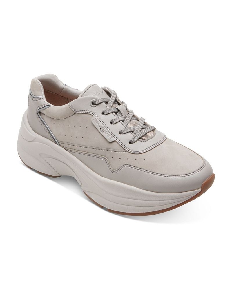 Women's Prowalker Premium Sneakers Gray $45.12 Shoes