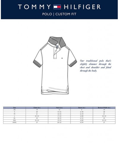 Men's Custom-Fit Ivy Polo PD02 $23.76 Polo Shirts