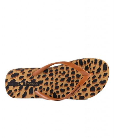 Women's Animale Print II Flip-flop Sandals PD03 $24.00 Shoes