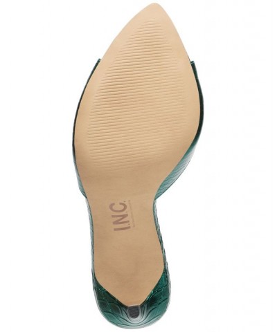 Amra Dress Slide Sandals Green $41.17 Shoes