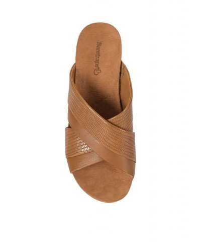 Carmiela Women's Wedge Slide Sandals PD05 $45.05 Shoes