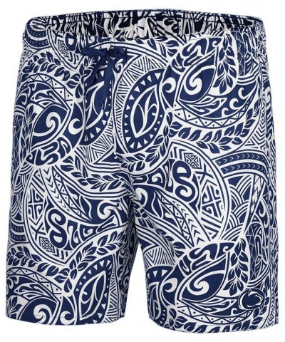 Men's Navy Penn State Nittany Lions Biff Swim Shorts $27.30 Swimsuits