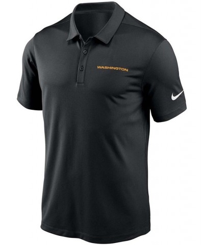 Men's Black Washington Football Team Franchise Performance Polo $27.53 Polo Shirts