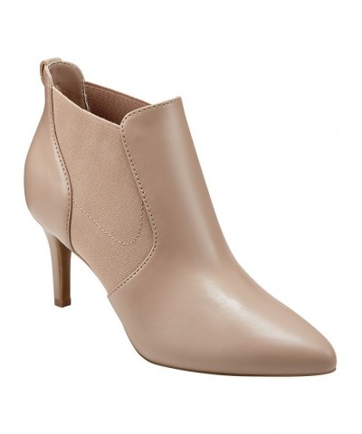 Women's Gallo Dress Booties Tan/Beige $56.76 Shoes