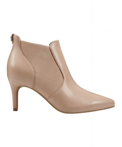 Women's Gallo Dress Booties Tan/Beige $56.76 Shoes